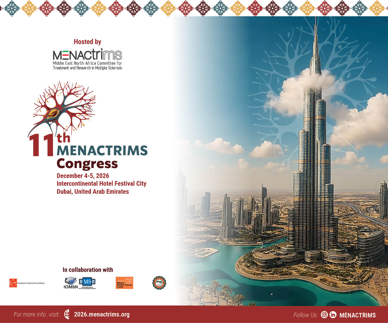 MENACTRIMS 2025 Banner